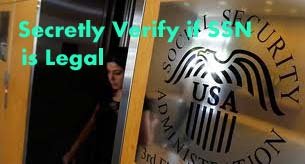Secretly Verify if SSN is Legal