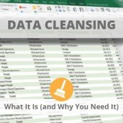 What is Data Cleansing? Why do I need it?