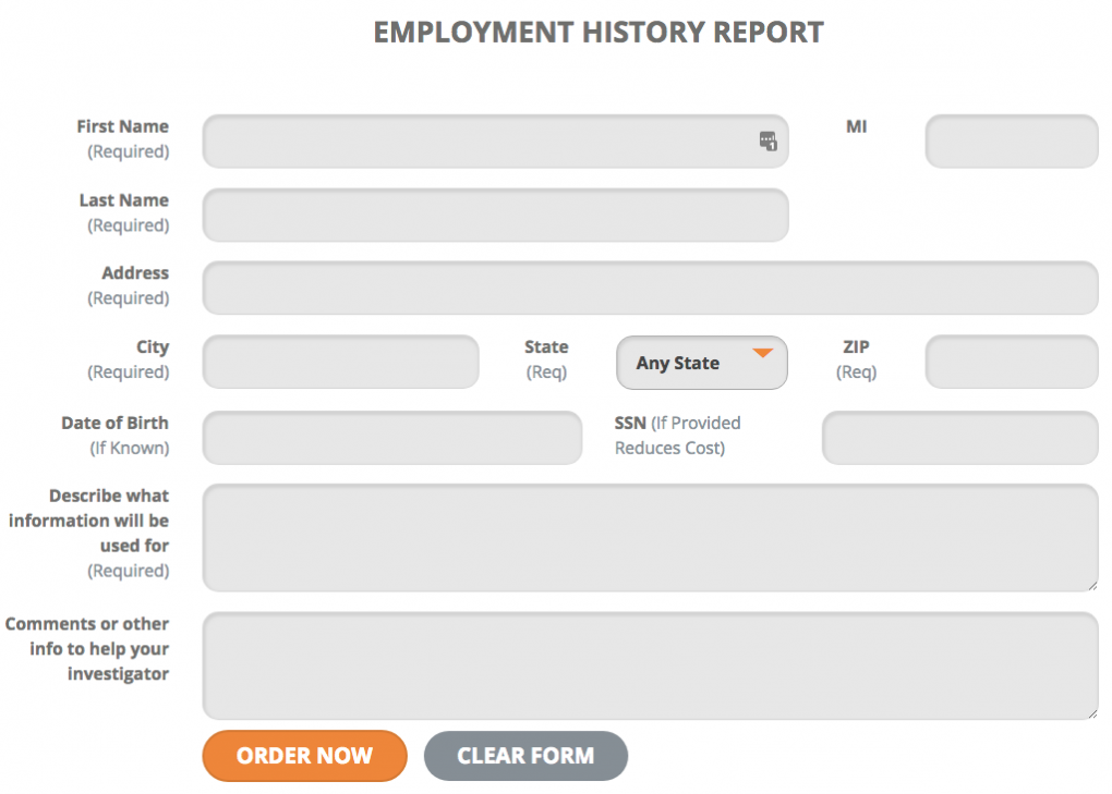Locate Place of Employment Online