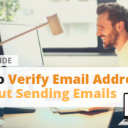 How to Verify Email Addresses Without Sending Emails via Searchbug.com