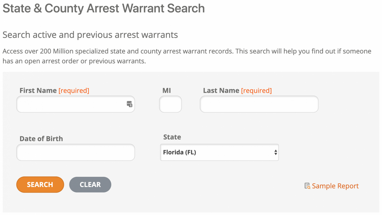 Halloween Safety: Do an arrest warrants search if you want to be absolutely sure.