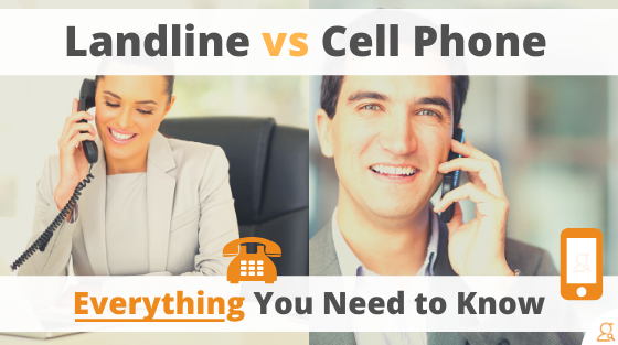 Landline vs Cell Phone – Everything You Need to Know via Searchbug.com