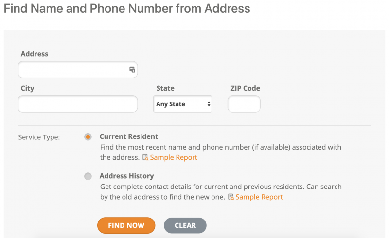 Find a Cell Phone Number with Reverse Address Lookup
