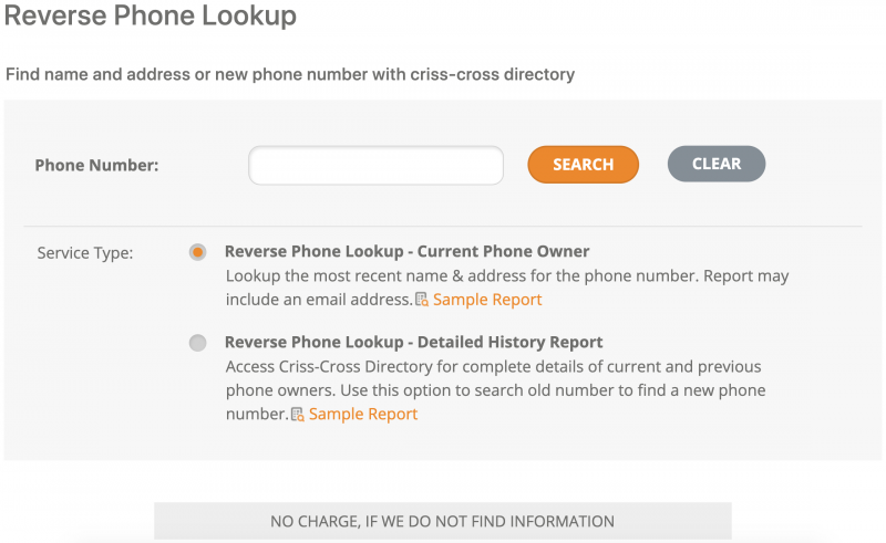 Find someone's name from cell phone number with a reverse phone lookup.