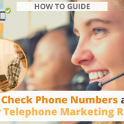How to Check Phone Numbers and Get Better Telephone Marketing Results via Searchbug.com