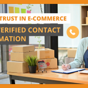 Create Trust in e-Commerce with Verified Contact Information